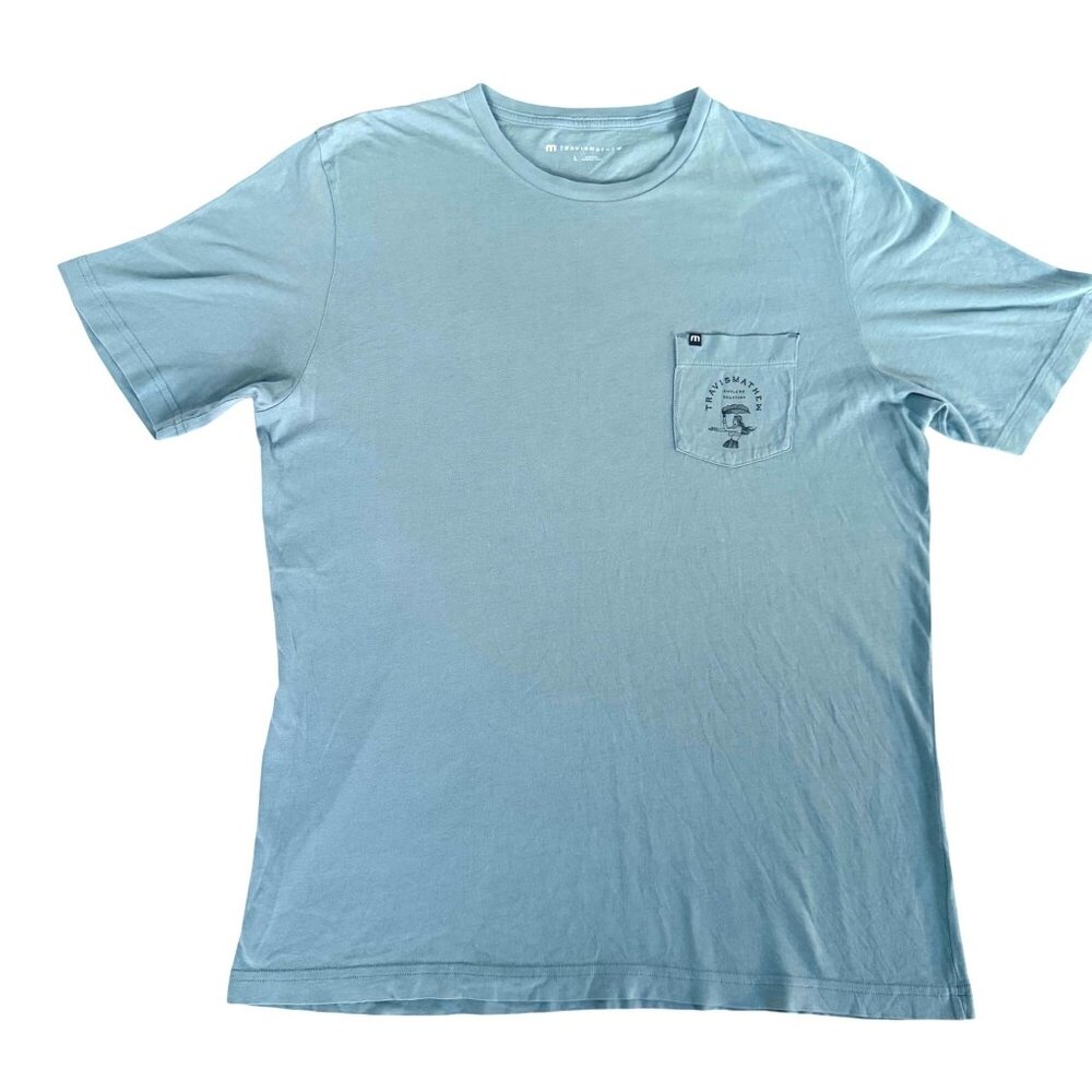 LARGE Travis Mathew Forbidden Isle Endless Vacation  Short Sleeve Tee TShirt - Picture 2 of 8